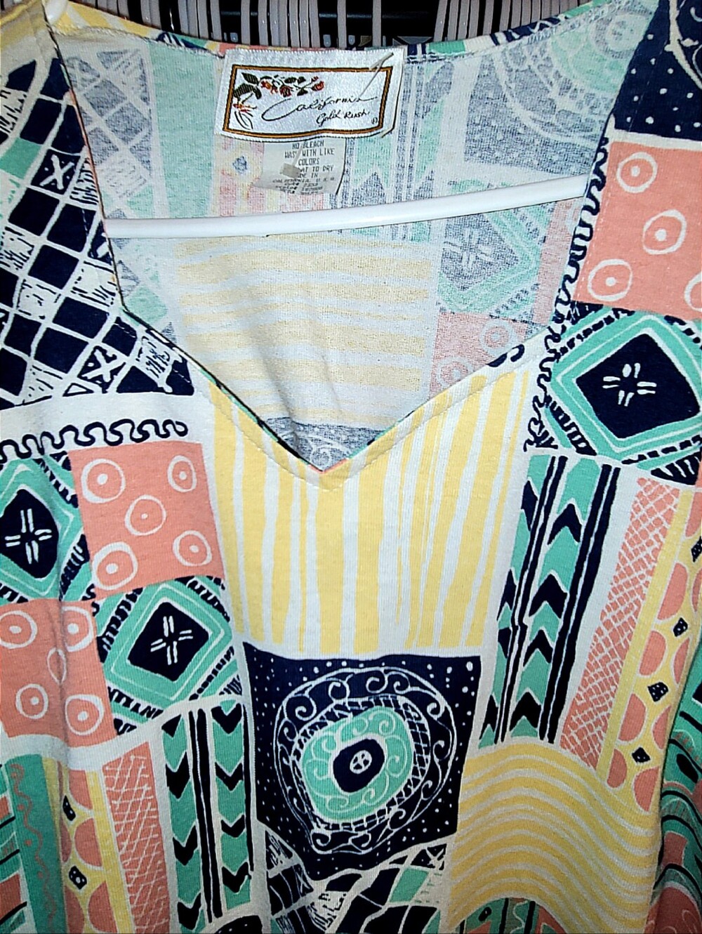 Vintage California Gold Rush Patchwork Skirt Set - Picture 4 of 4